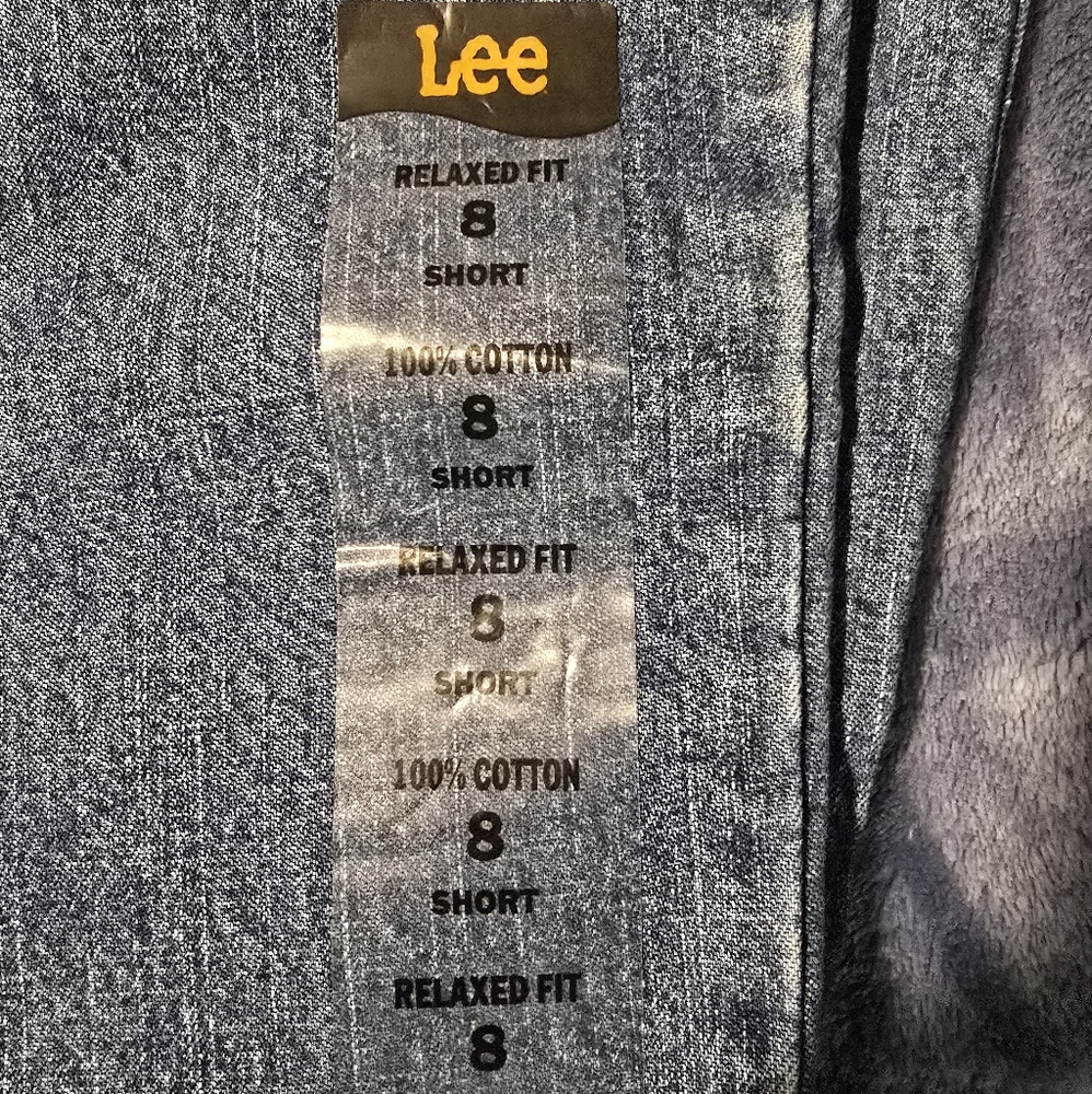 Lee Blue Denim Shorts